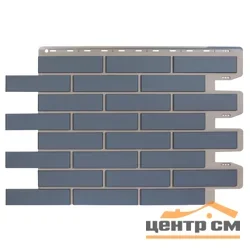 Панель фасадная Royal Stone Облицовочный кирпич, цвет Веллингтон 0,92*0,63 м (S=0.5796м2)