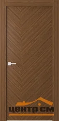 Дверь BELWOODDOORS "Лайнвуд 3" глухая 70 (21-8) smart core орех