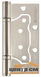 Петля накладная "БАБОЧКА" Fuaro (Фуаро) IN4500W-BL SN (500-2BB/BL 100x2,5) матовый никель (2шт.)