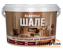 Лак тонирующий для дерева Акватекс ШАЛЕ венге 2,5кг