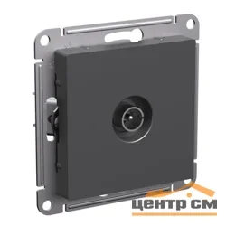 Механизм розетки телевизионной TV AtlasDesign коннектор базальт SE ATN001493
