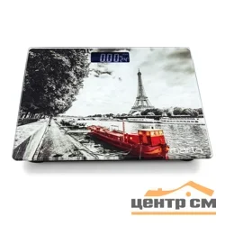 Весы напольные электронные 180 кг Marta MT-SC1695 сенсор Эйфелевая башня
