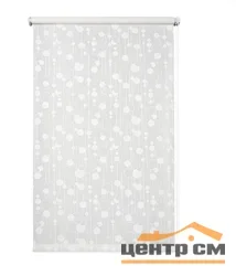 Штора рулонная "Ожерелье" белый 61,5*175см
