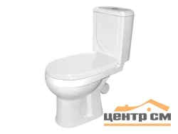 Унитаз-компакт КЕРАМИН Нео МС, косой выпуск, сиденье пластик, реж. Инкоэр-Б1, цвет белый