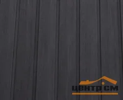 М/сайдинг Квадро брус (GL) Принт Премиум Серое дерево TwinColor толщина 0,45мм, размер 0,34*2.53 м.п. (в пленке)
