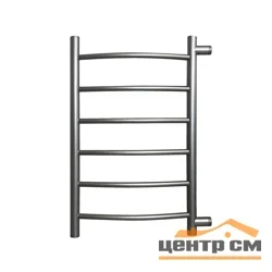 Полотенцесушитель INDIGO Arc К-2 700х400 1" боковое подключение 600, цвет Graphite Metallic