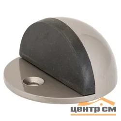 Ограничитель дверной напольный СТАНДАРТ 8185 SN круглый мат.никель ЕВРОПАКЕТ
