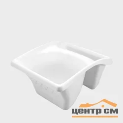 Ковш для краски 1,2л DECOR,180х125х225 мм, белый