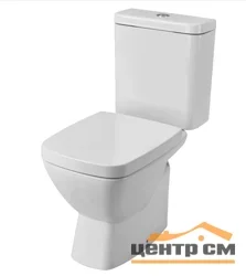 Унитаз-компакт SANTEK Нео с горизонтальным выпуском, стандарт- 2 реж., дюропласт, микролифт