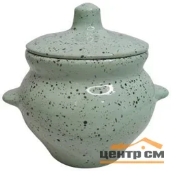 Горшочек керам. Борисовская керамика для жаркого 0,5 л. с ручками, гармония / 109523