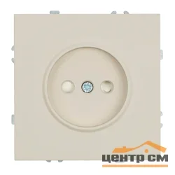 Розетка 1-местная (механизм) СП STEKKER Эмили с защитной шторкой , без заземления, 250В, 16А, RST16-5109-08, кашемир, soft touch