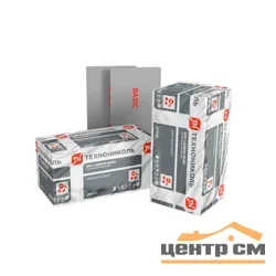 Утеплитель экструдированный Технониколь XPS CARBON BASIC (200 кПа) 50*580*1180мм в уп. 8 плит 0,27376м3 - 5.4752 кв.м. кромка L (СПБ)