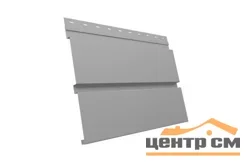 М/сайдинг Квадро брус (GL) Полиэстер RAL7004 (сигнально-серый) толщина 0,45мм, размер 0,34*2.1 м.п. (в пленке)