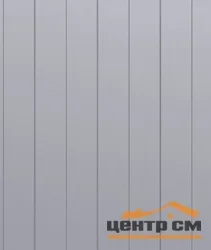 М/сайдинг Квадро брус 3D (GL) Драп ТХ RAL7004 (сигнально-серый) толщина 0,45мм, размер 0,34*4.2 м.п. (в пленке)