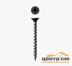Саморезы пот/г гипс-дерево 3,5x25 оксид (уп 30шт) подвес, Biskrep