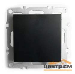 Выключатель одноклавишный СП 220V, 10А, (механизм), черный (PSW10-9103-03) Эрна STEKKER