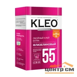 Клей обойный KLEO EXTRA 55 для флизелиновых обоев 380гр (до 55кв.м.)