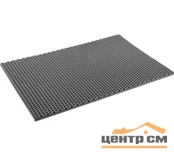 Коврик придверный Crocmat 60х80 см, серый, SunStep