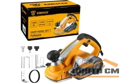 Рубанок DEKO DKEP1400W SET1, 1400 Вт, 110 мм