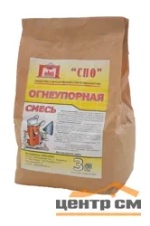 Смесь печная огнеупорная БОРОВИЧИ СПО для печей и каминов 3 кг (до +1750°С)