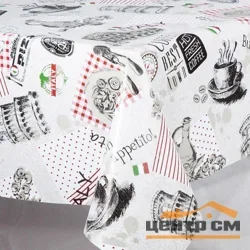 Клеенка ПВХ Флер на тканевой основе 1,4х20м 331A