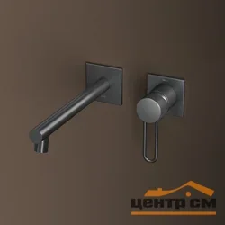 Смеситель IDDIS Duna DUNGM00i65 для умывальника встраиваемый, графит матовый