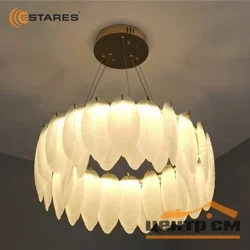 Люстра светодиодная управляемая LAVATERA 100W R-ON/OFF(IRC)-500x1190-GOLD/WHITE-220-IP20