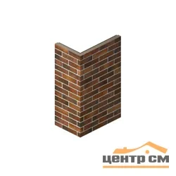 Угловой элемент White Hills Терамо брик коричнево-медный Нормативная ширина шва 1,2 см., арт.353-75