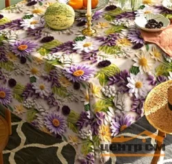 Клеенка ПВХ DECORAMA (DEKOR-LUX) на нетканой основе 1,4х20м GX-056A-1 TM HOZBAT