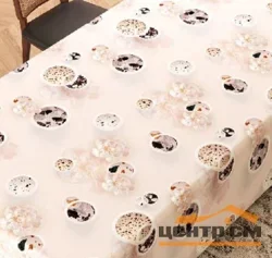 Клеенка ПВХ DECORAMA (DEKOR-LUX) на нетканой основе 1,4х20м GX-104A TM HOZBAT