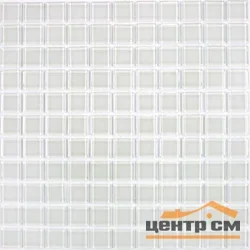 Мозайка Bonaparte White glass/Белое стекло 300*300 (размер чипа 25*25*4)