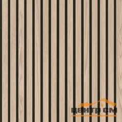 Панель стеновая акустическая STELLA Комфорт Лайт Дуб снежный 2780х600х9