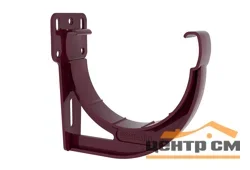 GL Кронштейн желоба slider ПВХ Дизайн 135 бордо