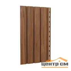 Сайдинг виниловый Docke Люкс Планкен L=3м, H=0.242м (пл=0.72м2) миндаль
