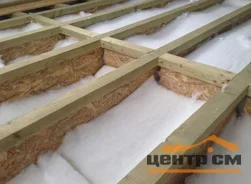 Утеплитель Холлофайбер АКУСТИК 50*1200*600 (в пачке 10 плит, 7,2м2, 0,36м3) плотность 18кг/м3