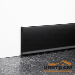 Заглушка металл к плинтусу АРL 80 черный (2шт)